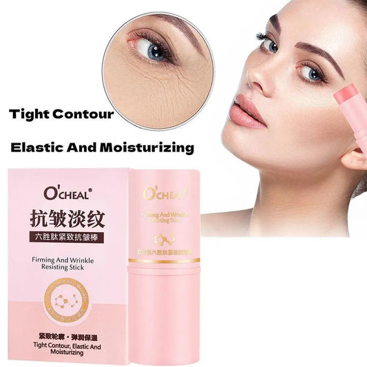8g Six Peptides Anti-wrinkle Powder Facial Hydrating Stick Deeply Moisturizer Neck Face Elbow Knee Underarm Body Care Cream