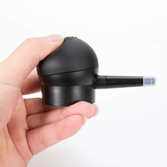 Sevich Powder Applicator Hair Fiber Spray Pump Tool Easy Usage Hair Powder Spray Nozzle Pump Hair Sprays For Hair Loss Extension