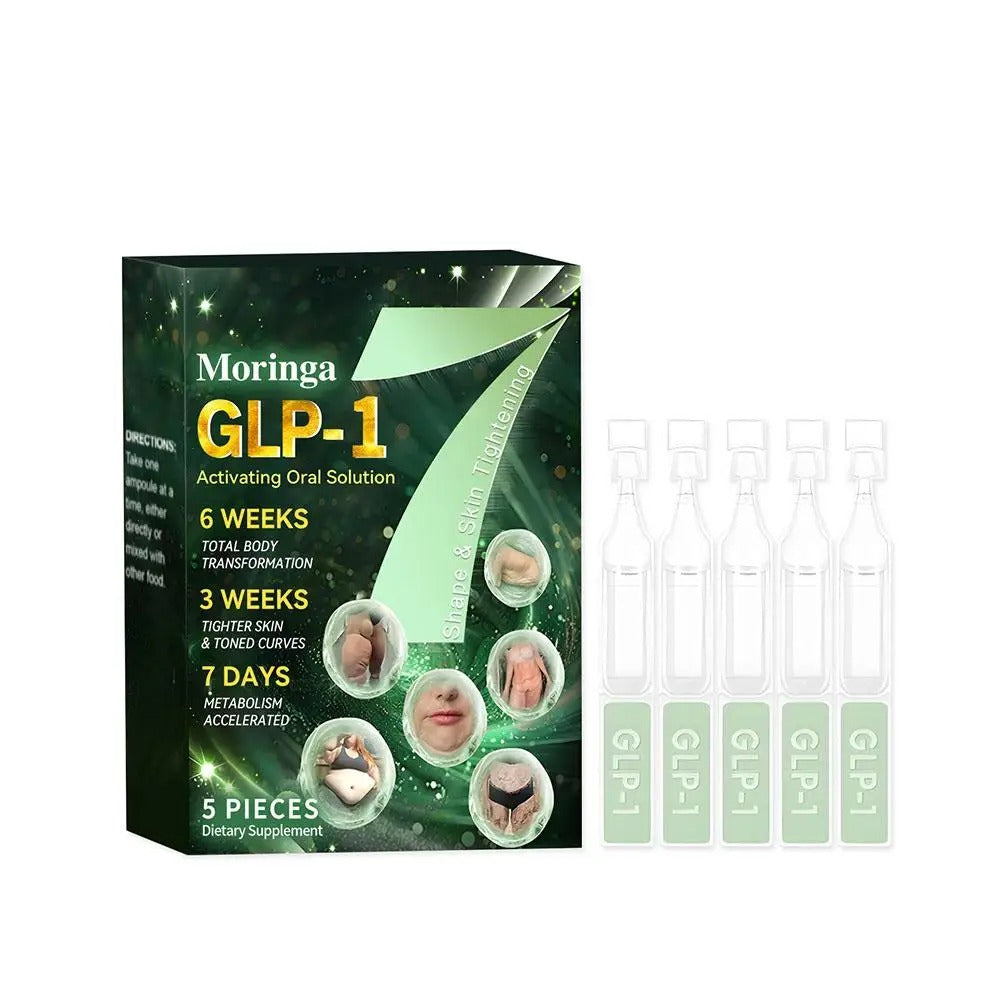 Moringa GLP-1 Lipolysis Drops Support Metabolism Balance Gut Health Help Shape Body A Natural Herbal Daily Care Supplement