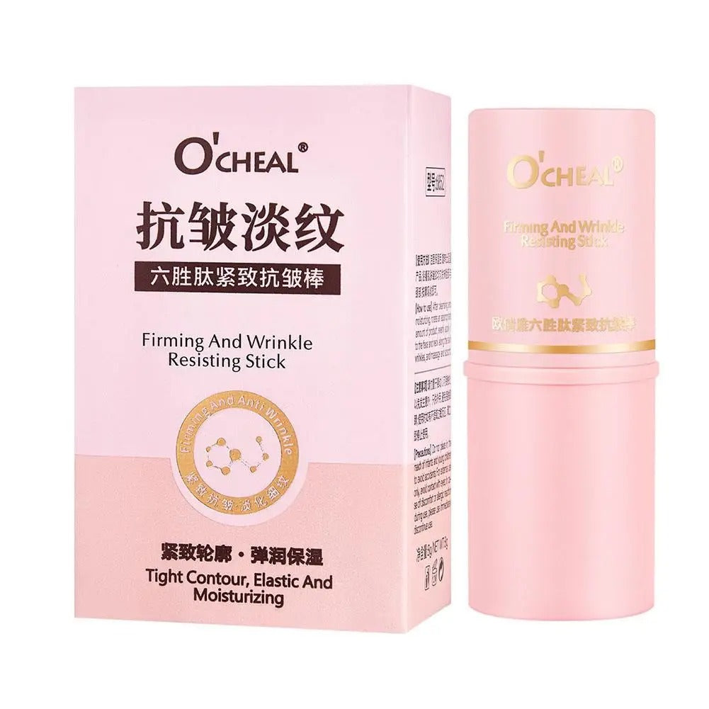 8g Six Peptides Anti-wrinkle Powder Facial Hydrating Stick Deeply Moisturizer Neck Face Elbow Knee Underarm Body Care Cream