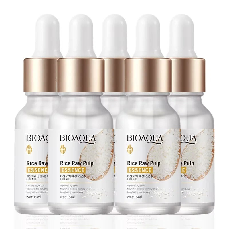 Rice Raw Pulp Serum Hyaluronic Acid Face Essence Nourishing Moisturizing Brightening Firming Serum Facial Skin Care BIOAQUA