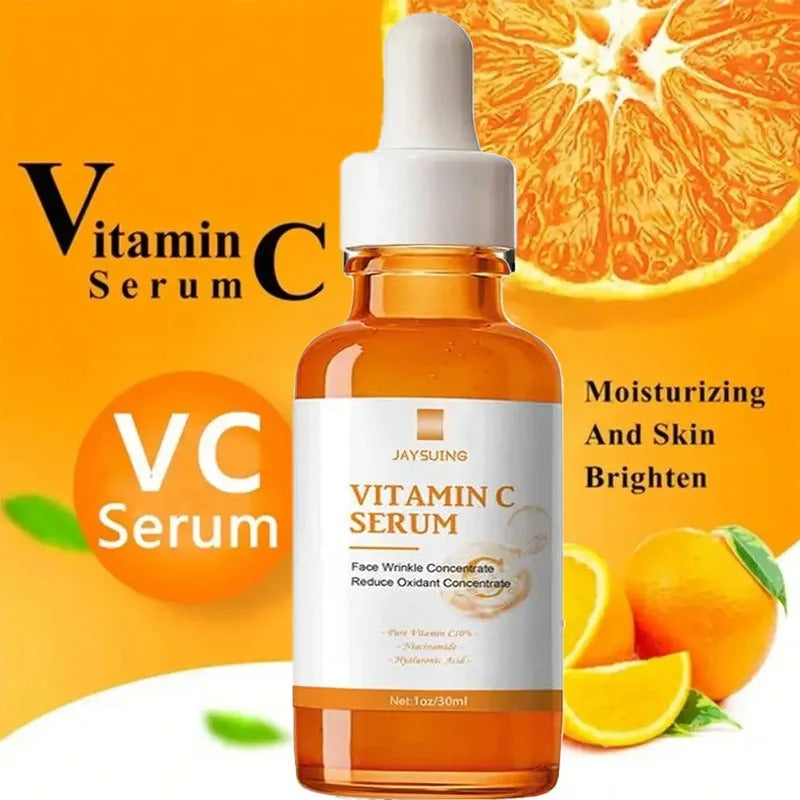 Vitamin C Serum for Face Whitening Essence Removes Comedones Blackheads Facial Repair Serum Shrinks Pores Moisturizes Skin Care