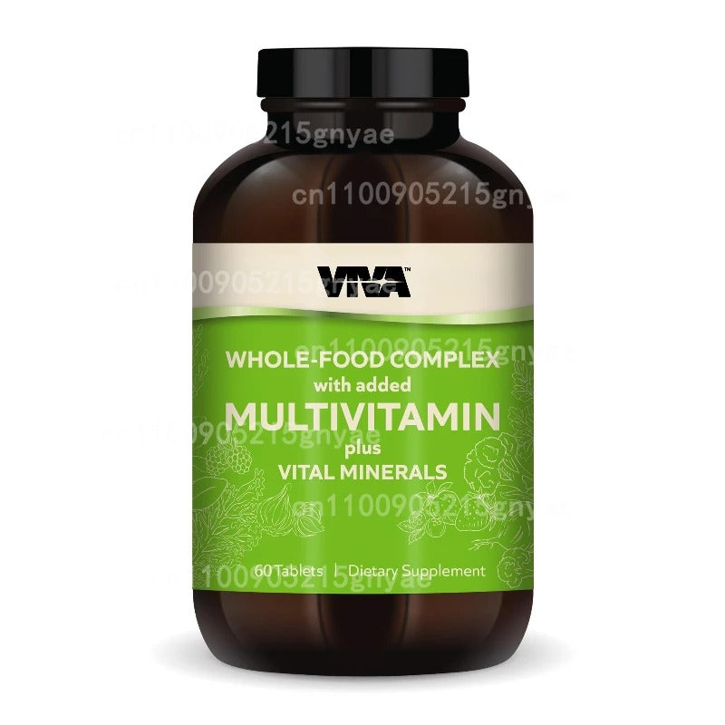 Multi Vitamin Complex Minerals, Chelated Minerals+active B Vitamins Containing Folic Acid (60 Capsules)
