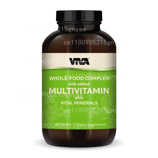 Multi Vitamin Complex Minerals, Chelated Minerals+active B Vitamins Containing Folic Acid (60 Capsules)
