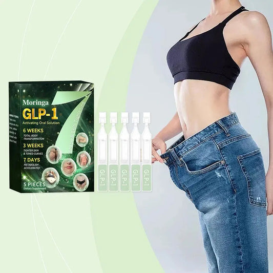 Moringa GLP-1 Lipolysis Drops Support Metabolism Balance Gut Health Help Shape Body A Natural Herbal Daily Care Supplement