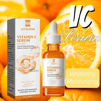Vitamin C Serum for Face Whitening Essence Removes Comedones Blackheads Facial Repair Serum Shrinks Pores Moisturizes Skin Care
