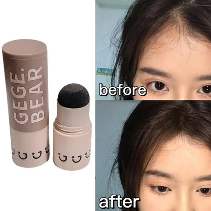 Hairline Powder Stick Gray Brown Hairline Dye Contour Stick Repairing Supplies Up Waterproof Hair Hairline Root Pen Cover O4Z8