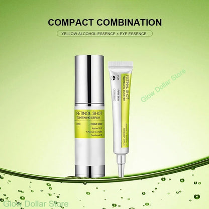 Korean Skin Care Retinal Booster Essence Nourishing Moisturizing and Firming Eye Cream,Face Brightening Retinol Vitamin C Serum