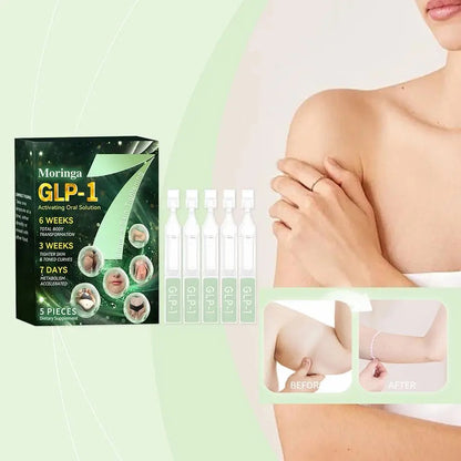 Moringa GLP-1 Lipolysis Drops Support Metabolism Balance Gut Health Help Shape Body A Natural Herbal Daily Care Supplement