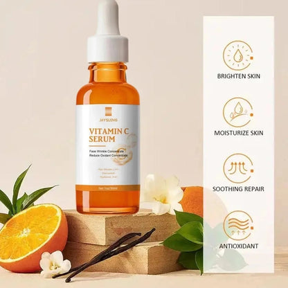 Vitamin C Serum for Face Whitening Essence Removes Comedones Blackheads Facial Repair Serum Shrinks Pores Moisturizes Skin Care