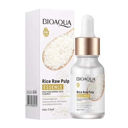 Rice Raw Pulp Serum Hyaluronic Acid Face Essence Nourishing Moisturizing Brightening Firming Serum Facial Skin Care BIOAQUA