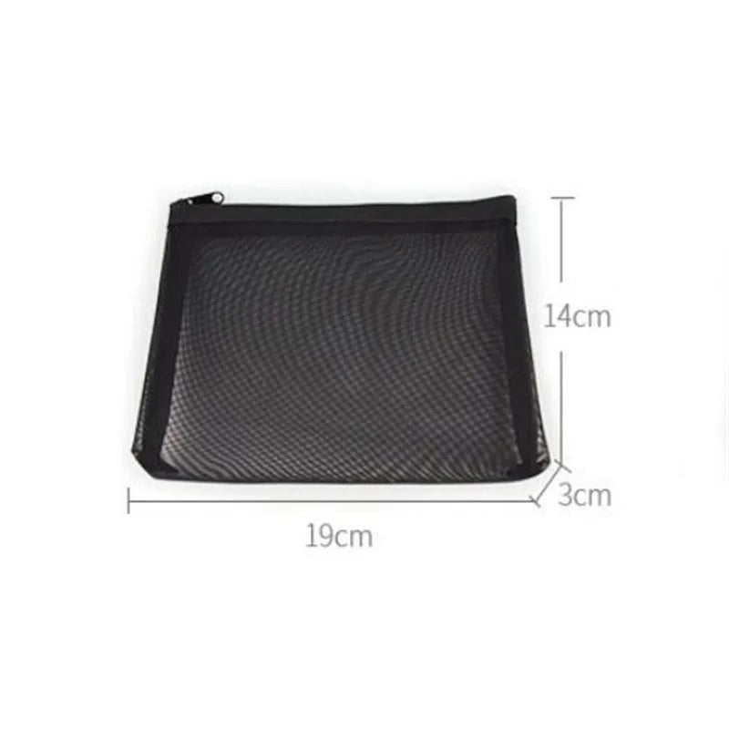 1PCS Women Men Necessary Cosmetic Bag Transparent Travel Organizer Fashion Small Large Black Toiletry Bags Makeup Pouch
