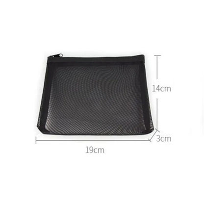 1PCS Women Men Necessary Cosmetic Bag Transparent Travel Organizer Fashion Small Large Black Toiletry Bags Makeup Pouch