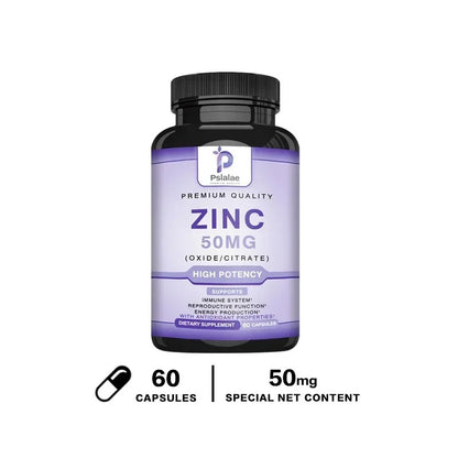 Zinc Supplements - Superior Zinc Absorption Boosts Immune Support, Sleep & Energy, Supports Respiratory Health
