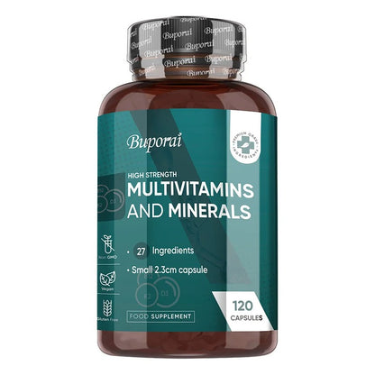 Multivitamins and Minerals Supplements - Maintain Bone Health, Help Relieve Fatigue, and Promote Red Blood Cell Production
