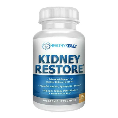 Kidney Cleanse and Health Supplement, Normal Kidney Function & Restoration, Detoxification, Kidney Health Vitamins 120 Capsules