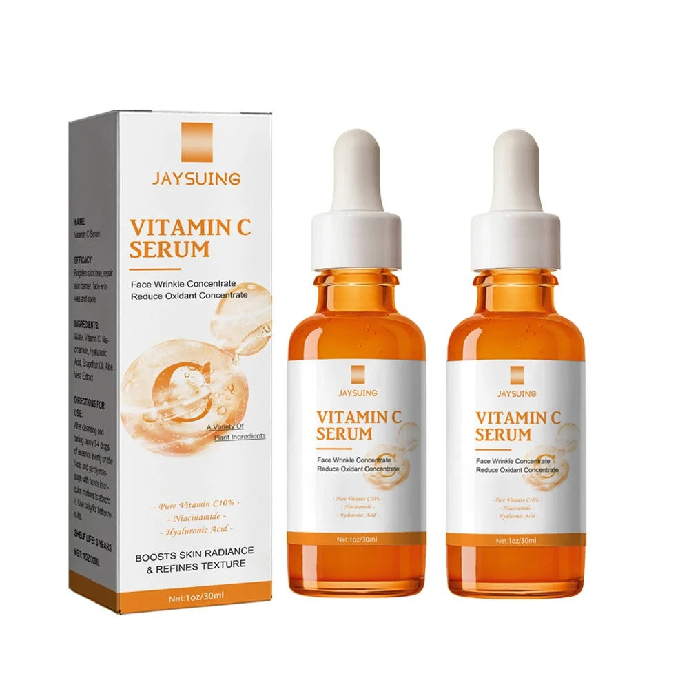 Vitamin C Serum for Face Whitening Essence Removes Comedones Blackheads Facial Repair Serum Shrinks Pores Moisturizes Skin Care